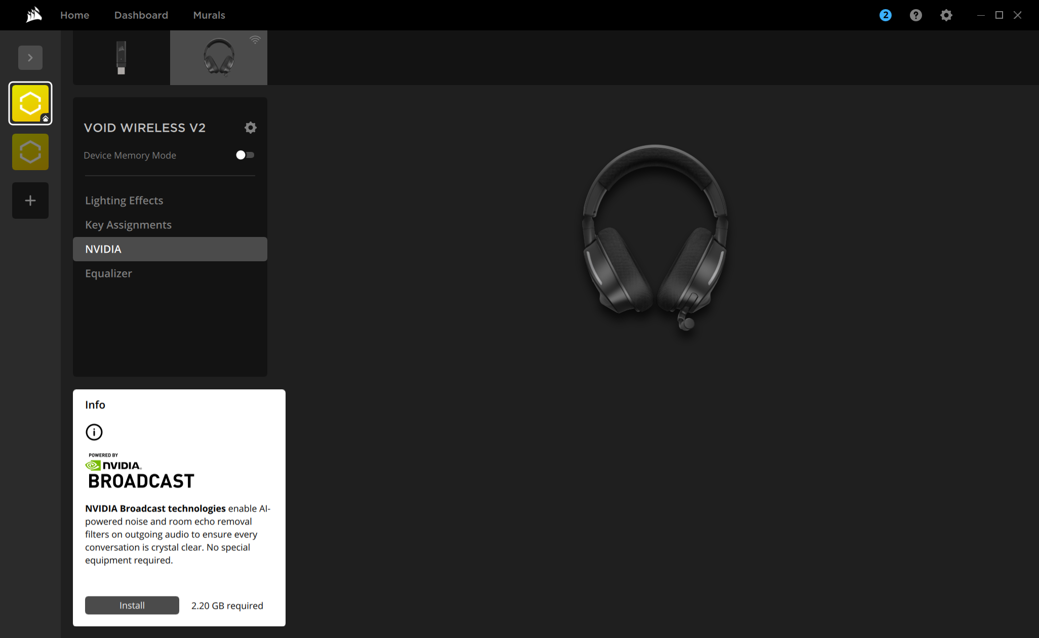 Corsair VOID Wireless V2 Dolby Atmos gaming headset NVIDIA Broadcast superior spatial dynamic audio.png